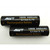 Aweite 18650; 3,7V 3400mAh 6,7A s PCB